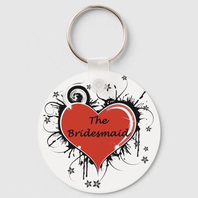 The Bridesmaid Key Ring (Front)