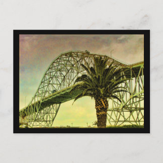 The Bridge, As The Sun Breaks Through Postcard