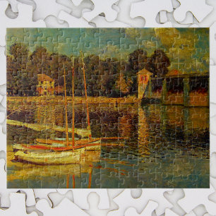 The Bridge at Argenteuil by Claude Monet Jigsaw Puzzle