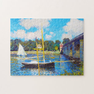 The Bridge at Argenteuil Claude Monet Jigsaw Puzzle