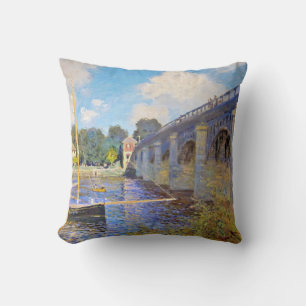 The Bridge at Argenteuil, Monet Cushion