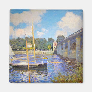 The Bridge at Argenteuil, Monet Magnet