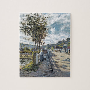 The Bridge at Bougival by Claude Monet Jigsaw Puzzle