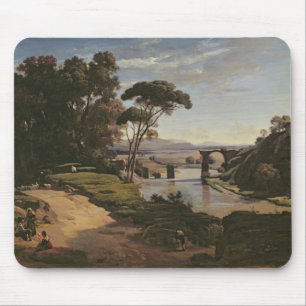 The Bridge at Narni, c.1826-27 Mouse Mat