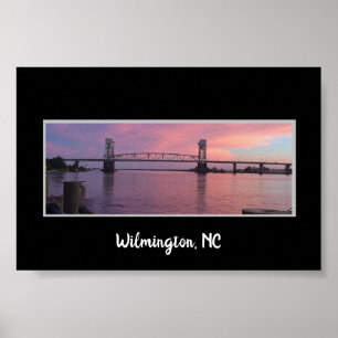 The Bridge in Wilmington, NC Poster