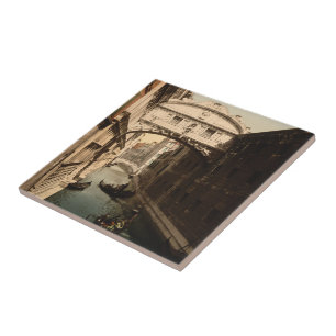 The Bridge of Sighs II, Venice, Italy Tile