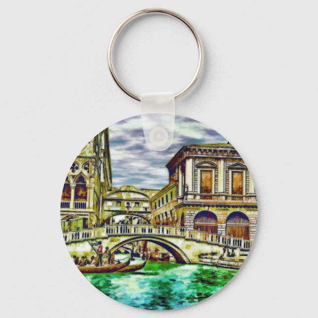 The Bridge of Sighs Key Ring (Front)