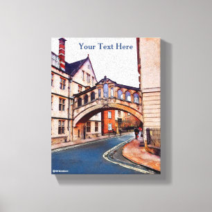 The Bridge of Sighs - Oxford Canvas Print