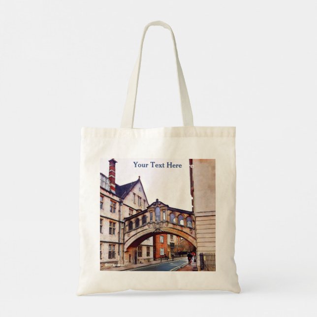 The Bridge of Sighs - Oxford Tote Bag (Back)