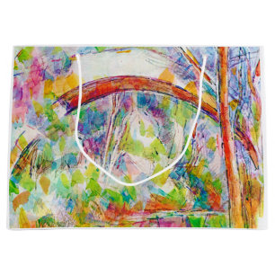 The Bridge, Paul Cezanne Large Gift Bag