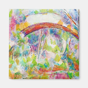 The Bridge, Paul Cezanne Magnet