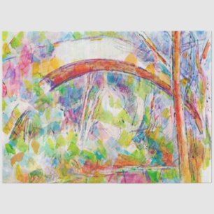 The Bridge, Paul Cezanne Tissue Paper