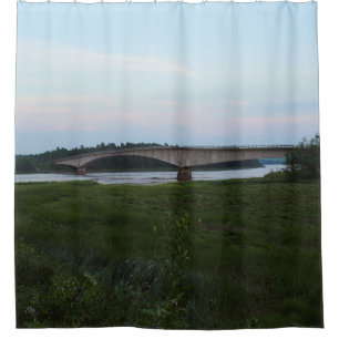 The Bridge Shower Curtain