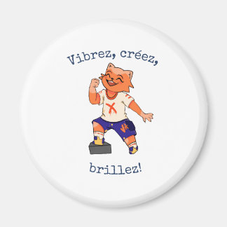 The Bright Creativity Badge Magnet