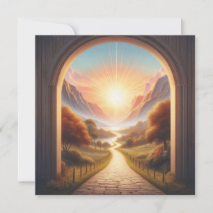 The Bright Path (Proverbs 4:18 ESV) Card