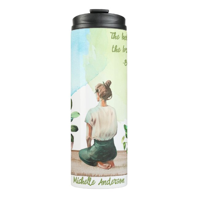 The Brighter The Flame Travel Mug (Front)