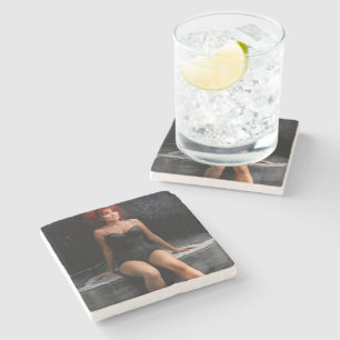 The Brightest Spot stone coaster