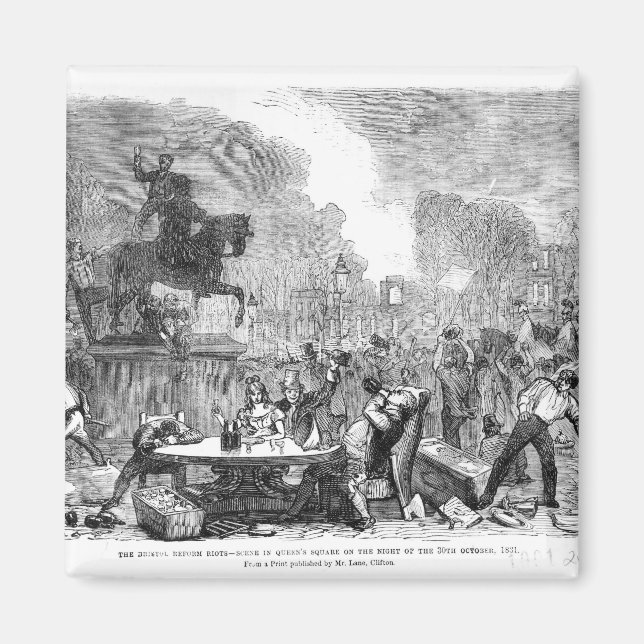 The Bristol Reform Riots Magnet (Front)