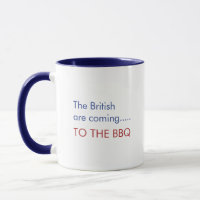 The British are coming to BBQ funny 4th July