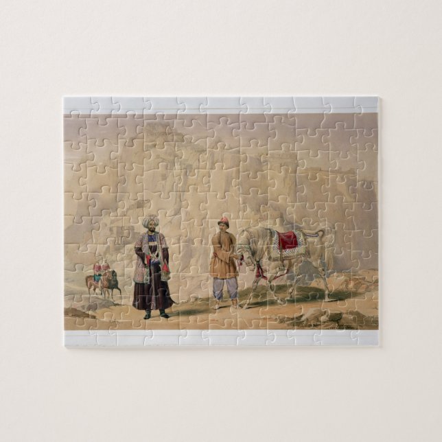 The British Commandant of Shah Shoojan's 2nd Janna Jigsaw Puzzle (Horizontal)