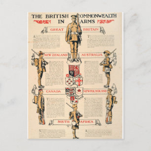 The British Commonwealth_Propaganda Poster Postcard