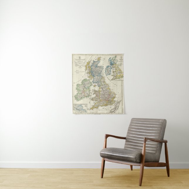 The British Isles 2 Tapestry (In Situ)