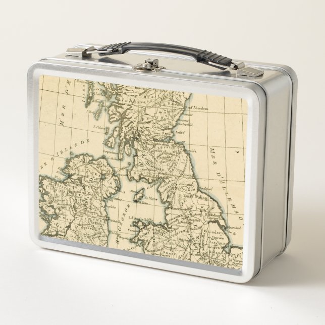 The British Isles Metal Lunch Box (Front)