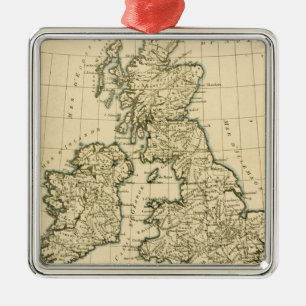 The British Isles Metal Tree Decoration