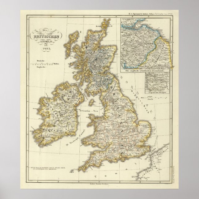 The British Isles since 1485 Poster (Front)