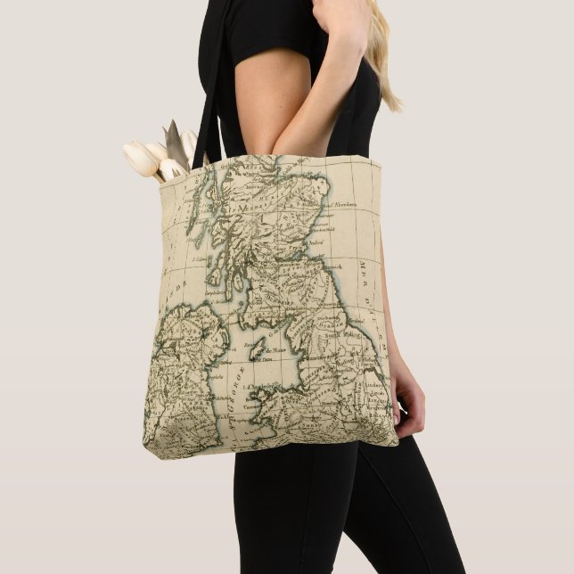 The British Isles Tote Bag (Close Up)