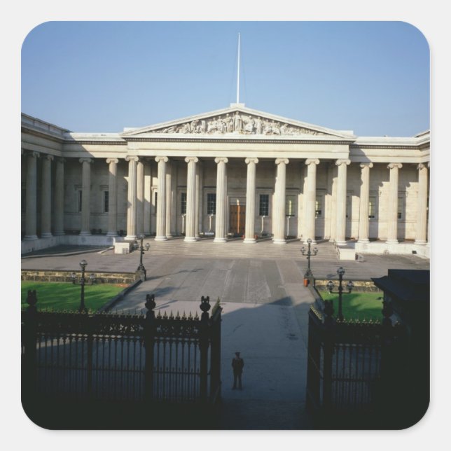 The British Museum Square Sticker (Front)