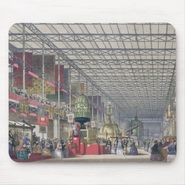 The British Nave of the Great Exhibition, 1851 (co Mouse Mat (Front)