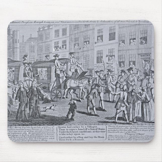The British Patriots Procession through Mouse Mat (Front)