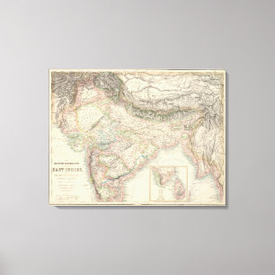 The British Possessions in the East Indies Canvas Print