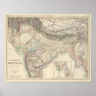 The British Possessions in the East Indies Poster