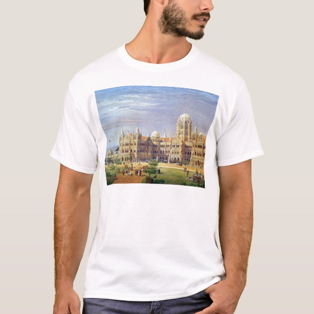 The British Raj Great Indian Peninsular Terminus T-Shirt (Front)