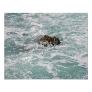 The Brittany coast Poster