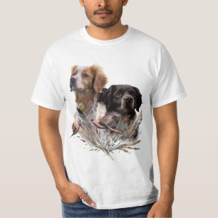 The Brittany Spaniels,  French Brittany, Bird dog, T-Shirt