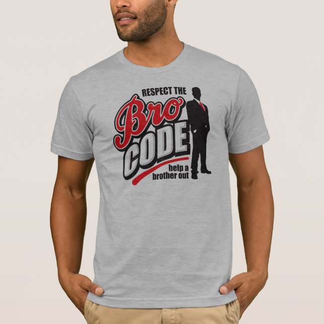 The Bro Code T-Shirt (Front)