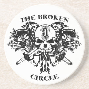 The Broken Circle Coaster - White