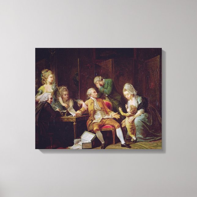 The Broken Contract Canvas Print (Front)