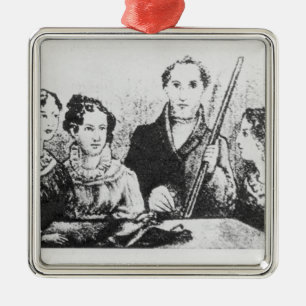 The Bronte Family Metal Tree Decoration