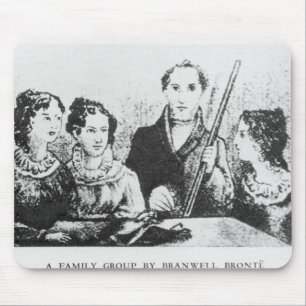 The Bronte Family Mouse Mat