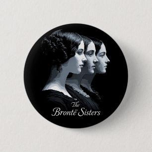 The Brontë Sisters 6 Cm Round Badge