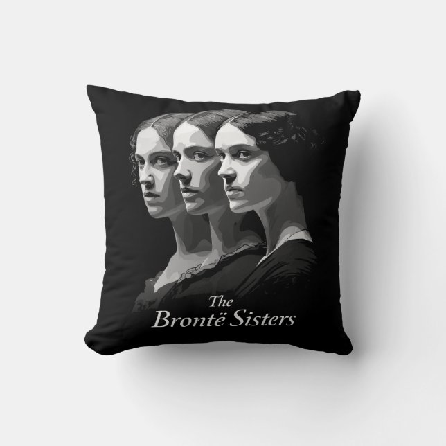 The Brontë Sisters Cushion (Front)