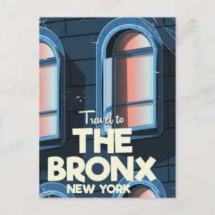 The Bronx New York City travel poster Postcard