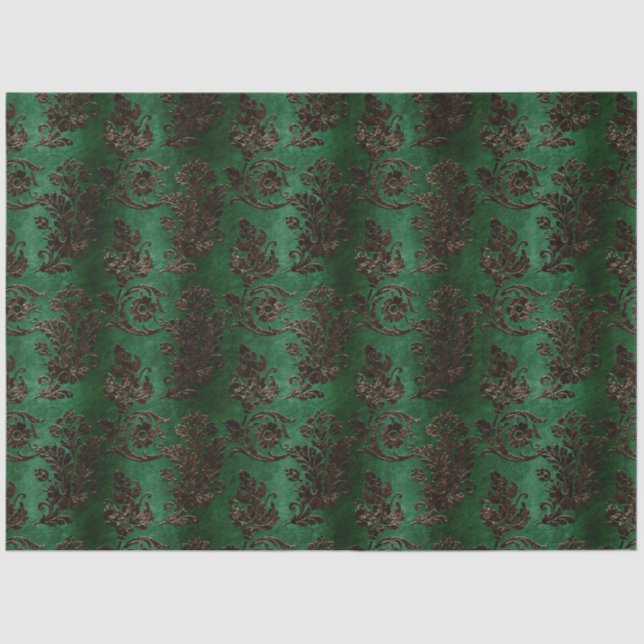 The Bronze Velvet  Series Design 10 Tissue Paper (Front)
