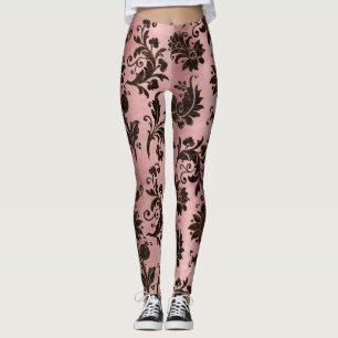 The Bronze Velvet  Series Design 2  Leggings