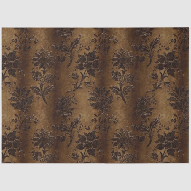 The Bronze Velvet  Series Design 8 Tissue Paper (Front)