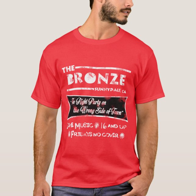The Bronze Vintage Dark T-Shirt (Front)